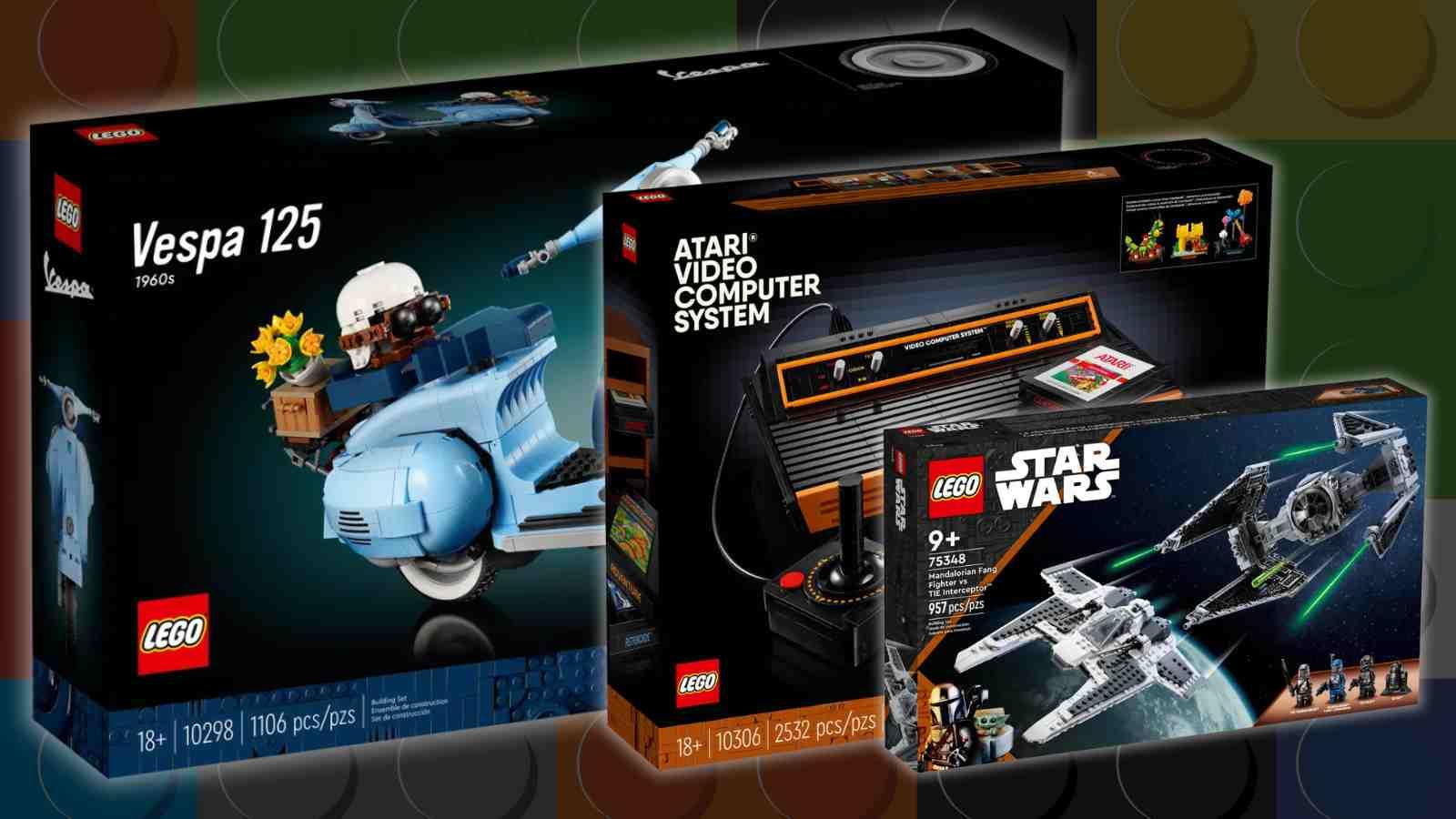 Three of the LEGO sets available at great deals at several stores
