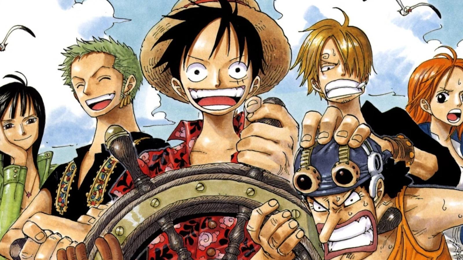 Luffy and the Straw Hats in One Piece