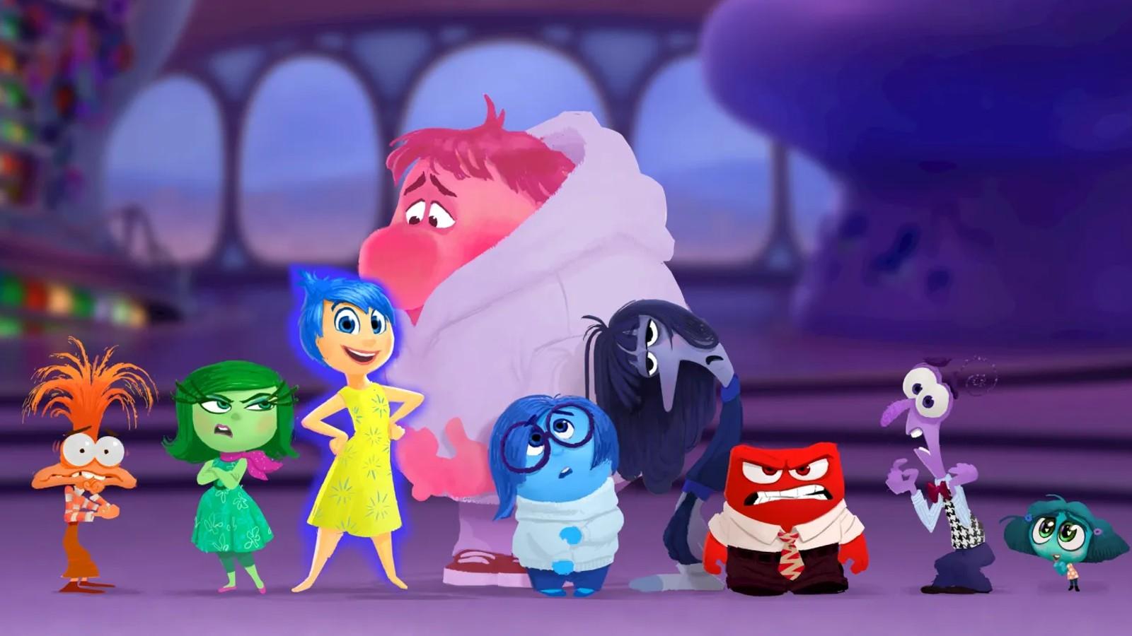 Old emotions and new emotions in Inside Out 2.