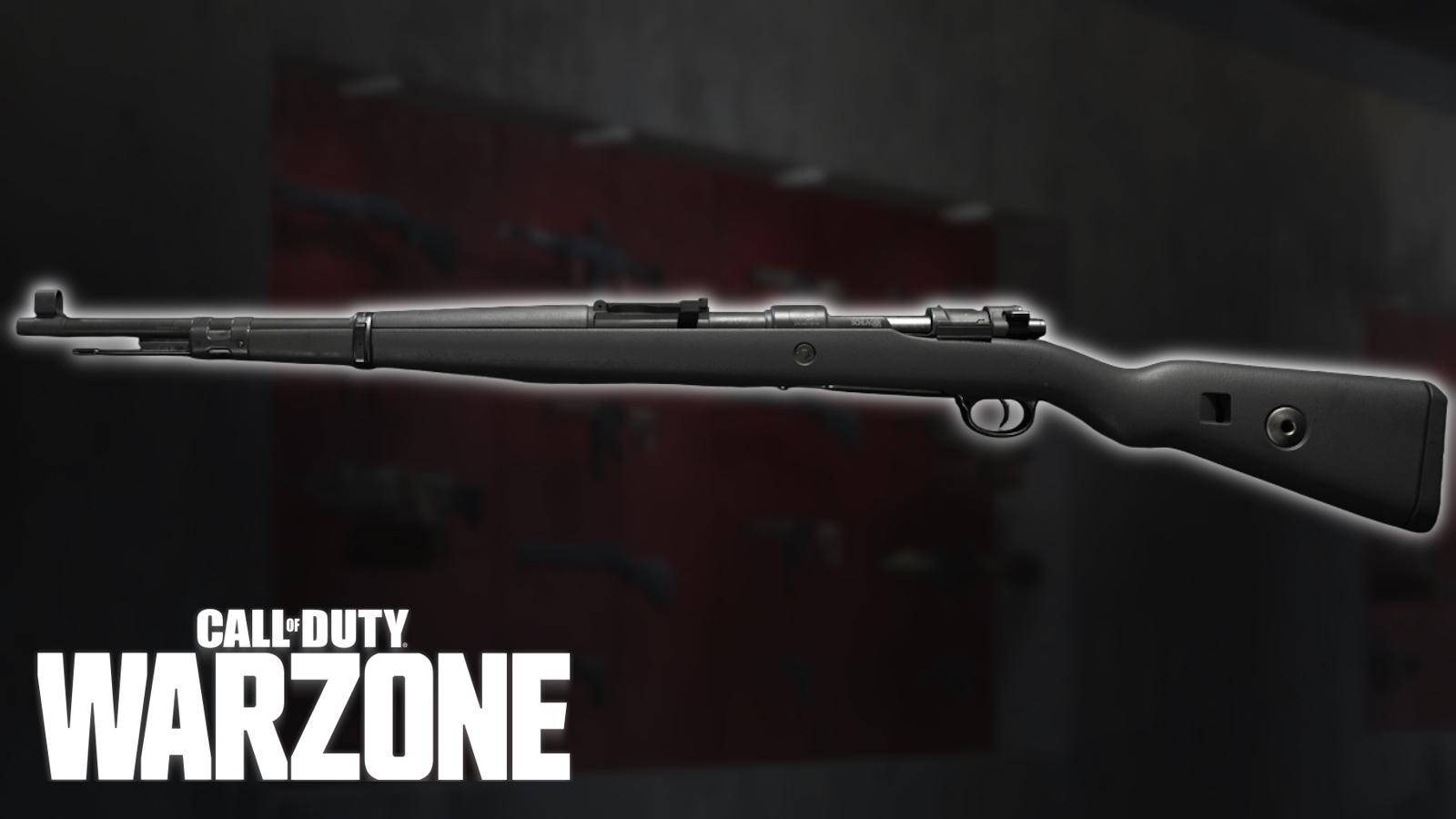 Kar98k marksman rifle in Call of Duty: Warzone