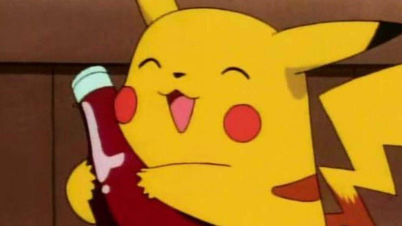 pikachu ash ketchup meme pokemon