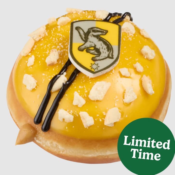 Hufflepuff Donut ของ Hufflepuff ถึง Krispy Kremme